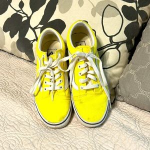 Vans Old Skool Yellow/White women’s size 7